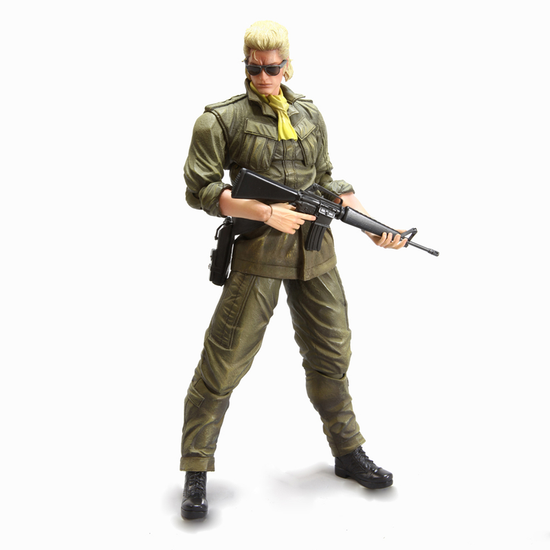 Illustration for article titled New Metal Gear Solid Figures Sneak Out